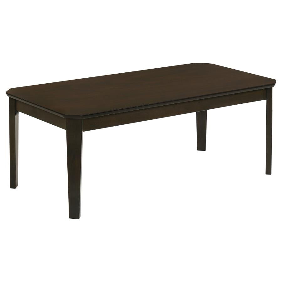 Amaro Brown 3 Pc Coffee Table Set