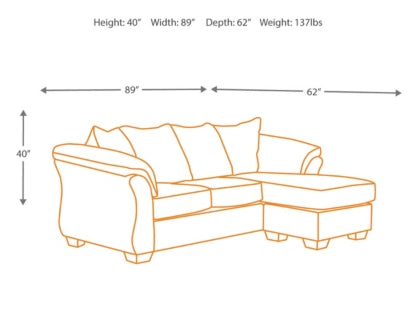 Darcy Sofa Chaise