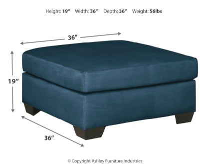 Darcy Oversized Accent Ottoman