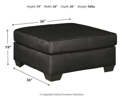 Darcy Oversized Accent Ottoman