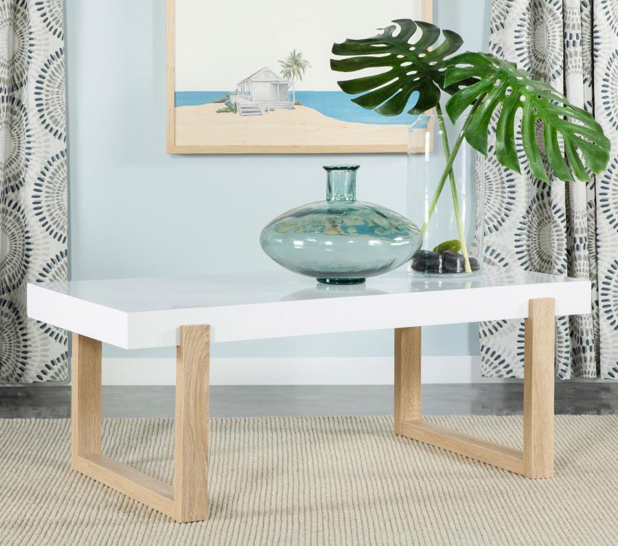 Pala White Coffee Table