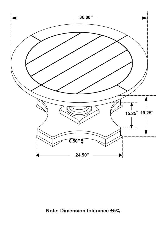 Morello Brown Coffee Table