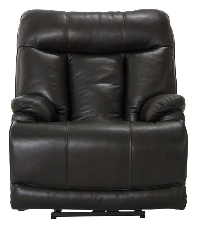 Naples Power Headrest Power Lay Flat Recliner w/Extended Ottoman
