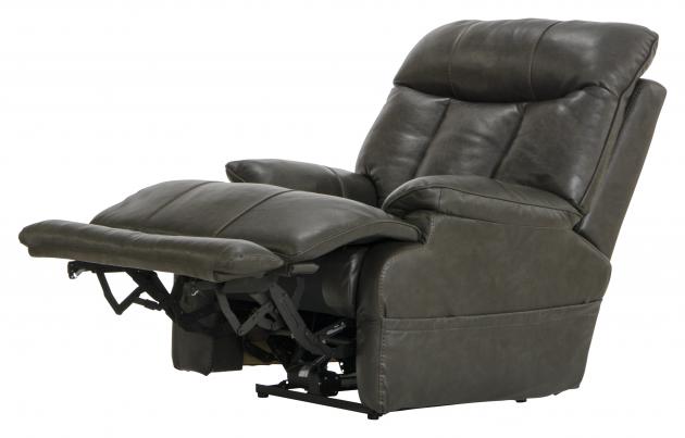 Naples Pwr Headrest w/Lumbar Pwr Lay Flat Recliner w/Ext Ottoman