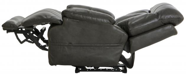 Naples Pwr Headrest w/Lumbar Pwr Lay Flat Recliner w/Ext Ottoman
