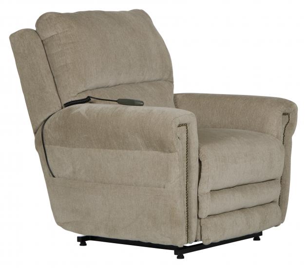 Warner Power Headrest w/Lumbar Power Lay Flat Recliner 3