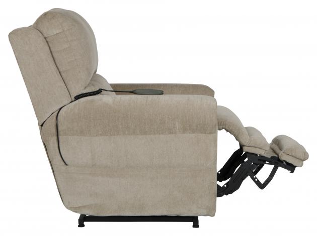Warner Power Headrest w/Lumbar Power Lay Flat Recliner