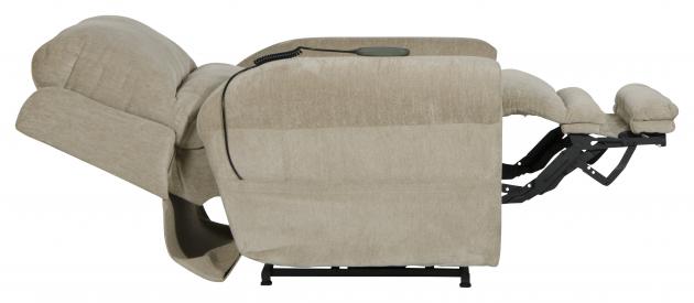 Warner Power Headrest w/Lumbar Power Lay Flat Recliner