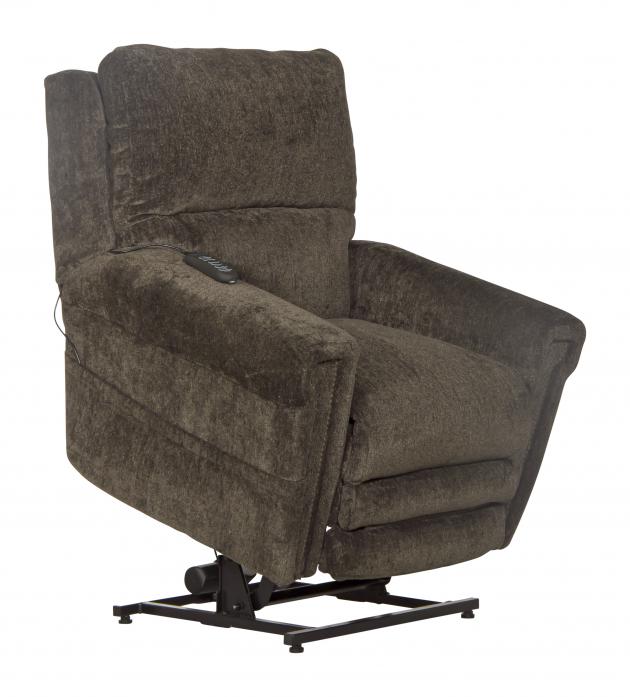 Warner Power Headrest w/Lumbar Power Lay Flat Recliner 3