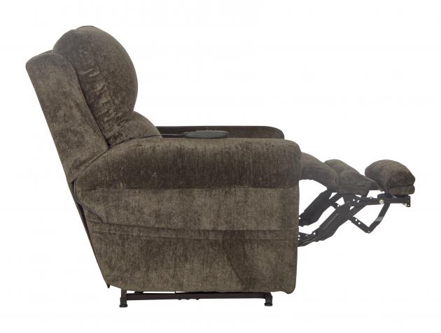 Warner Power Headrest w/Lumbar Power Lay Flat Recliner 3