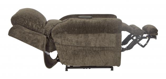 Warner Power Headrest w/Lumbar Power Lay Flat Recliner 3