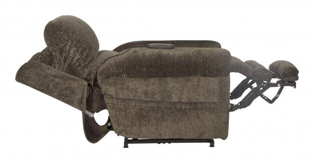 Warner Power Headrest w/Lumbar Power Lay Flat Recliner