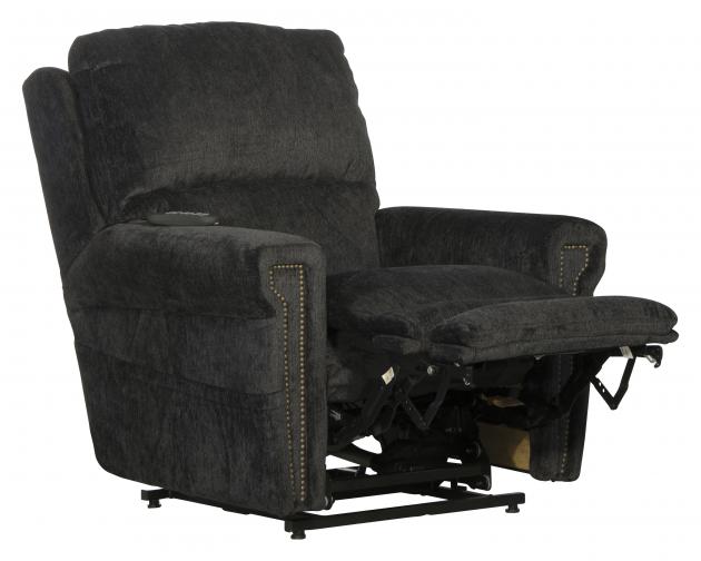 Warner Power Headrest w/Lumbar Power Lay Flat Recliner 2