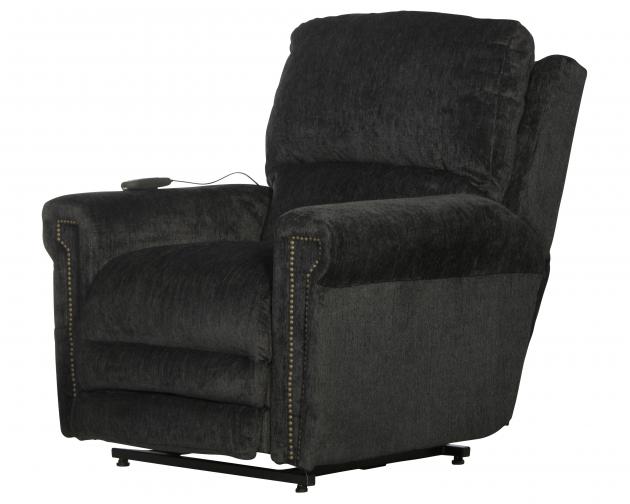 Warner Power Headrest w/Lumbar Power Lay Flat Recliner