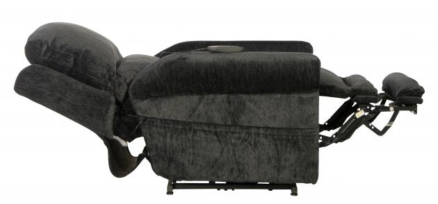 Warner Power Headrest w/Lumbar Power Lay Flat Recliner