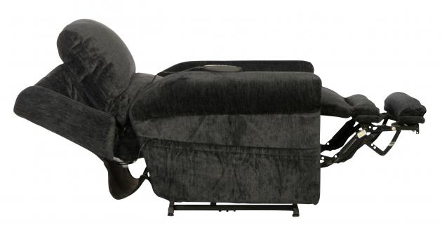 Warner Power Headrest w/Lumbar Power Lay Flat Recliner 3
