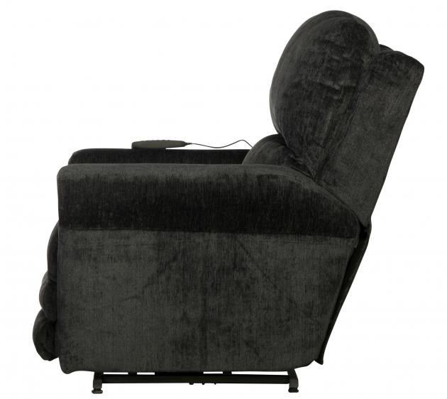 Warner Power Headrest w/Lumbar Power Lay Flat Recliner