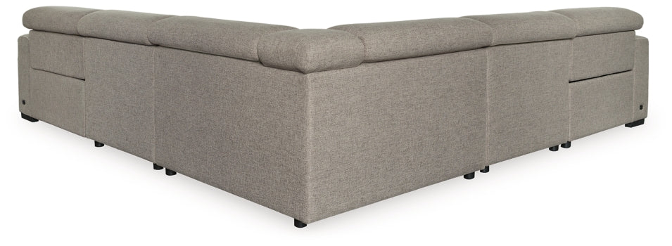 Mabton 5-Piece Power Reclining Sectional