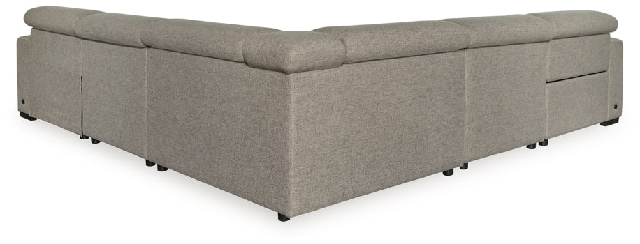 Mabton 5-Piece Power Reclining Sectional