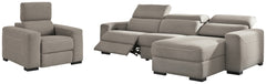 Mabton 3-Piece Sectional with Recliner - PKG002339