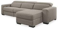 Mabton 3-Piece Sectional with Recliner - PKG002339