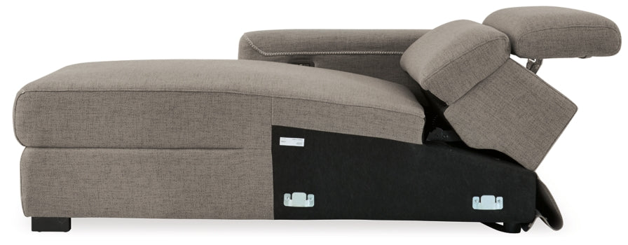 Mabton 3-Piece Sectional with Recliner - PKG002340