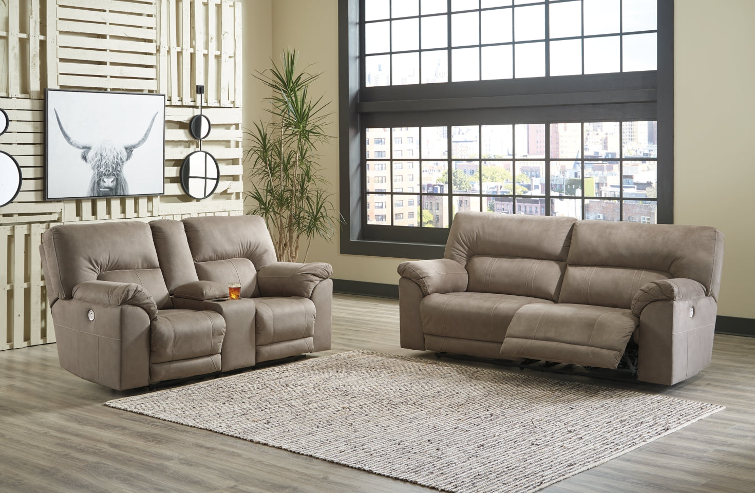Cavalcade Sofa and Loveseat - PKG007329