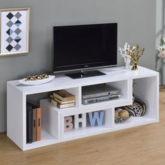 Velma White Bookcase / Tv Stand
