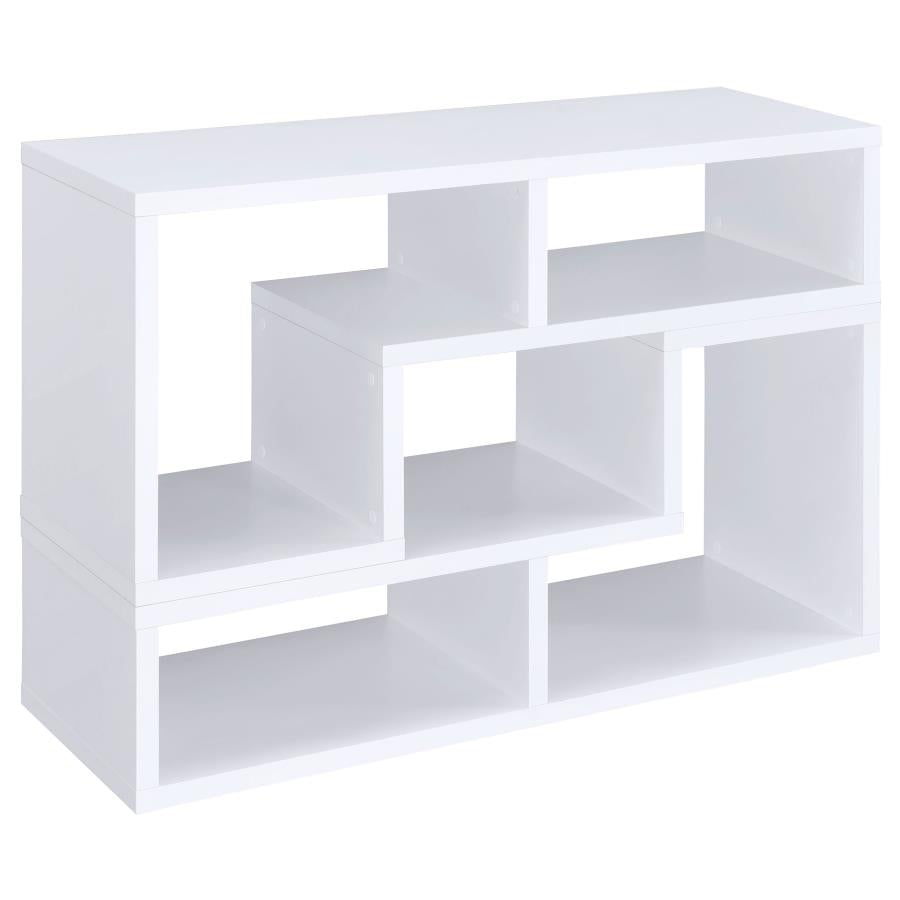 Velma White Bookcase / Tv Stand