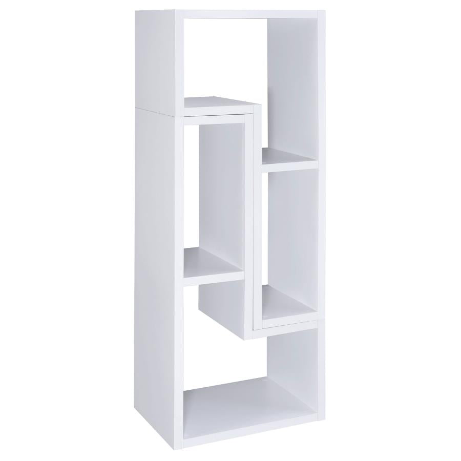Velma White Bookcase / Tv Stand