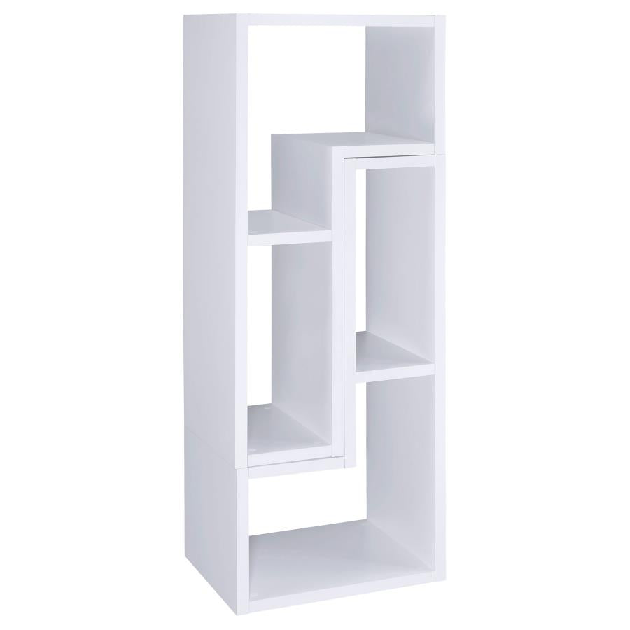 Velma White Bookcase / Tv Stand