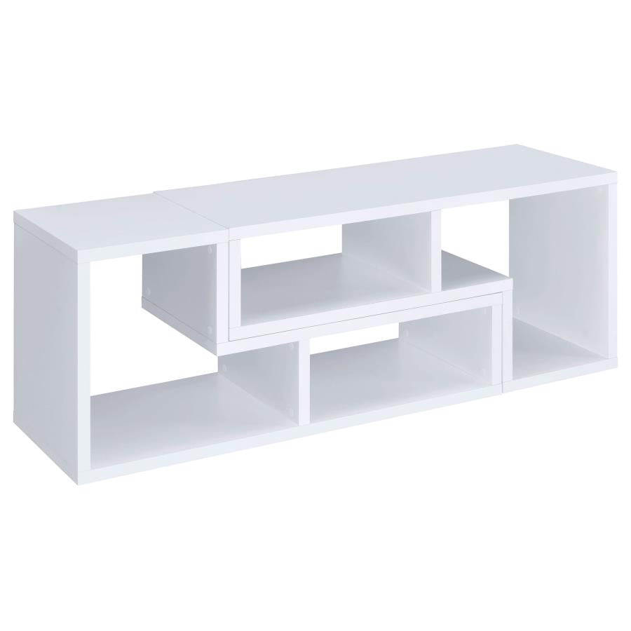 Velma White Bookcase / Tv Stand