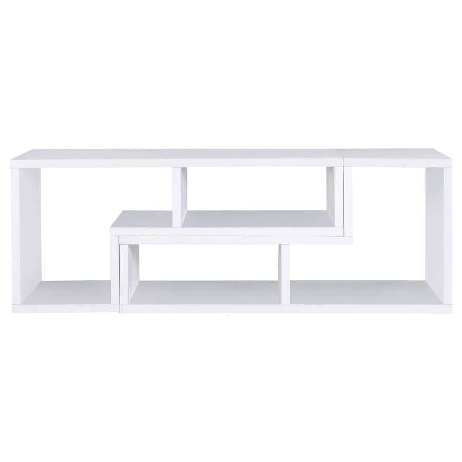 Velma White Bookcase / Tv Stand