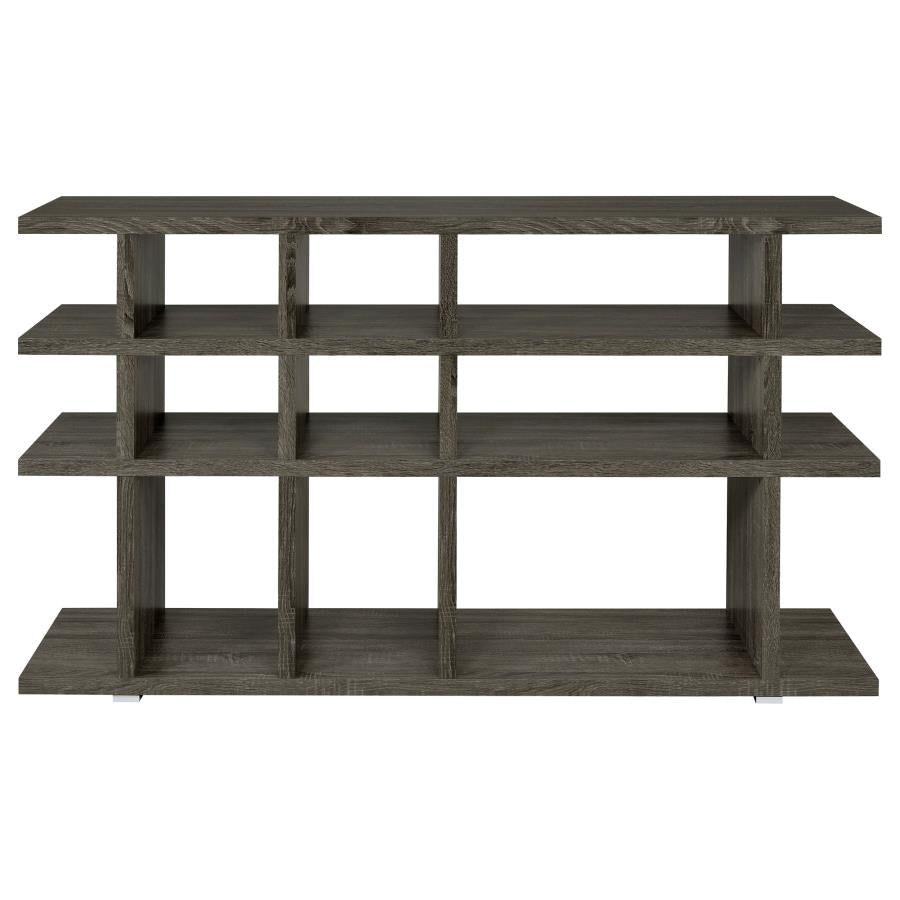 Santos Grey Console Bookcase