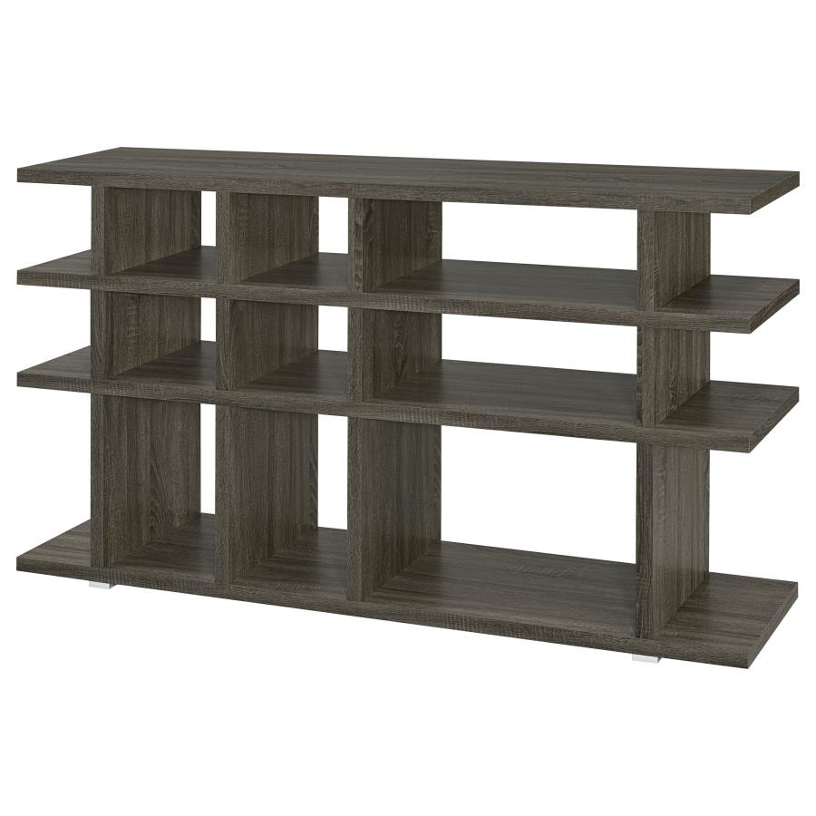 Santos Grey Console Bookcase