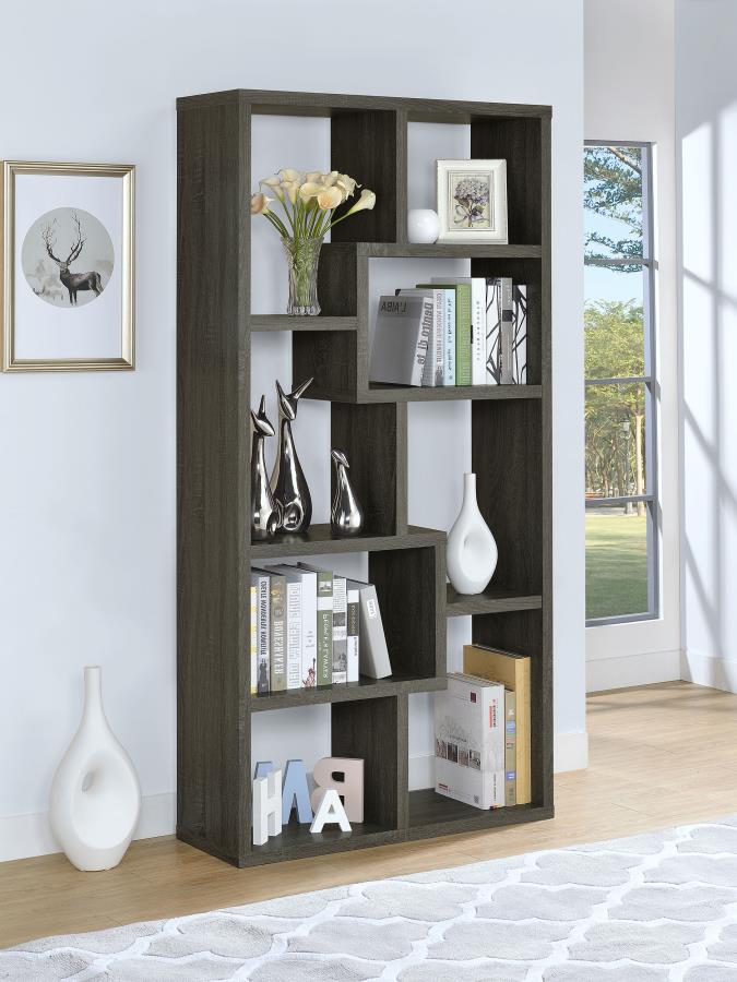 Theo Grey Bookcase