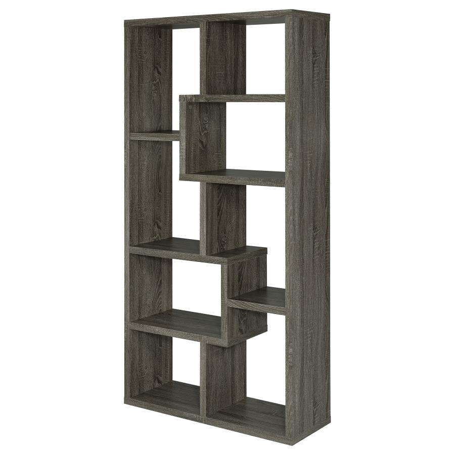 Theo Grey Bookcase