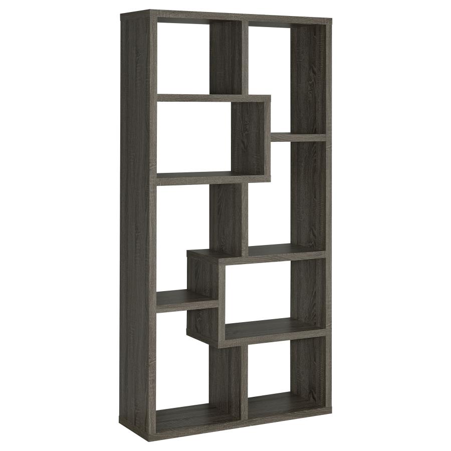Theo Grey Bookcase
