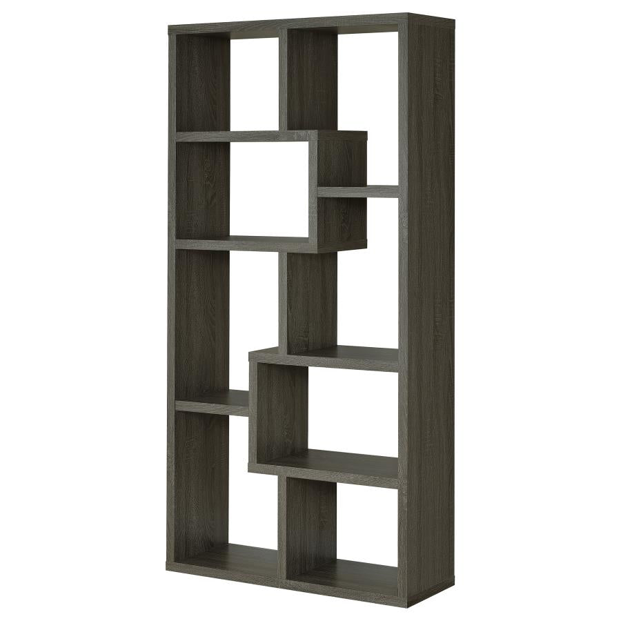 Theo Grey Bookcase