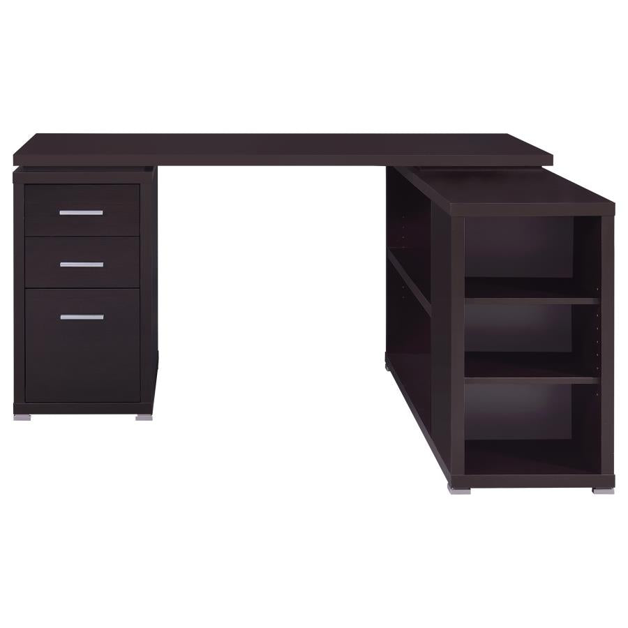 Yvette Brown L-shape Desk