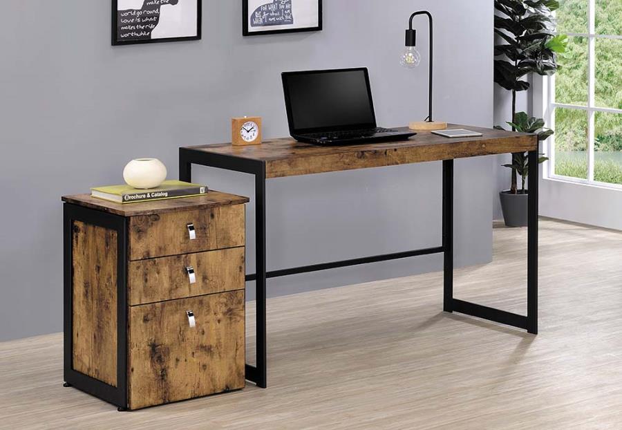 Estrella Brown 2 Pc Desk Set