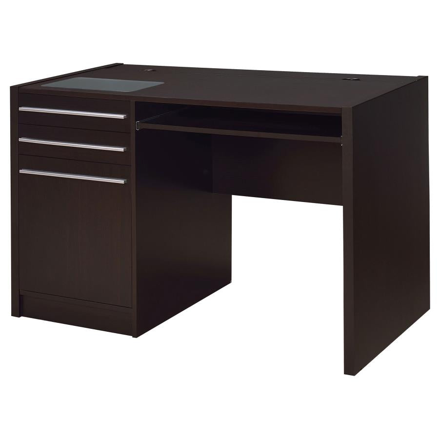 Halston Brown Computer Desk