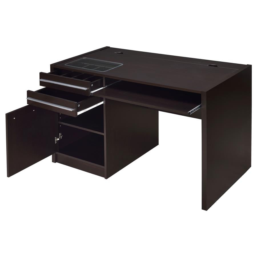Halston Brown Computer Desk