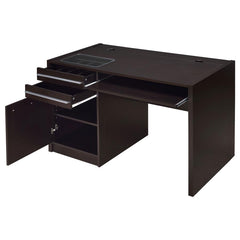Halston Brown Computer Desk