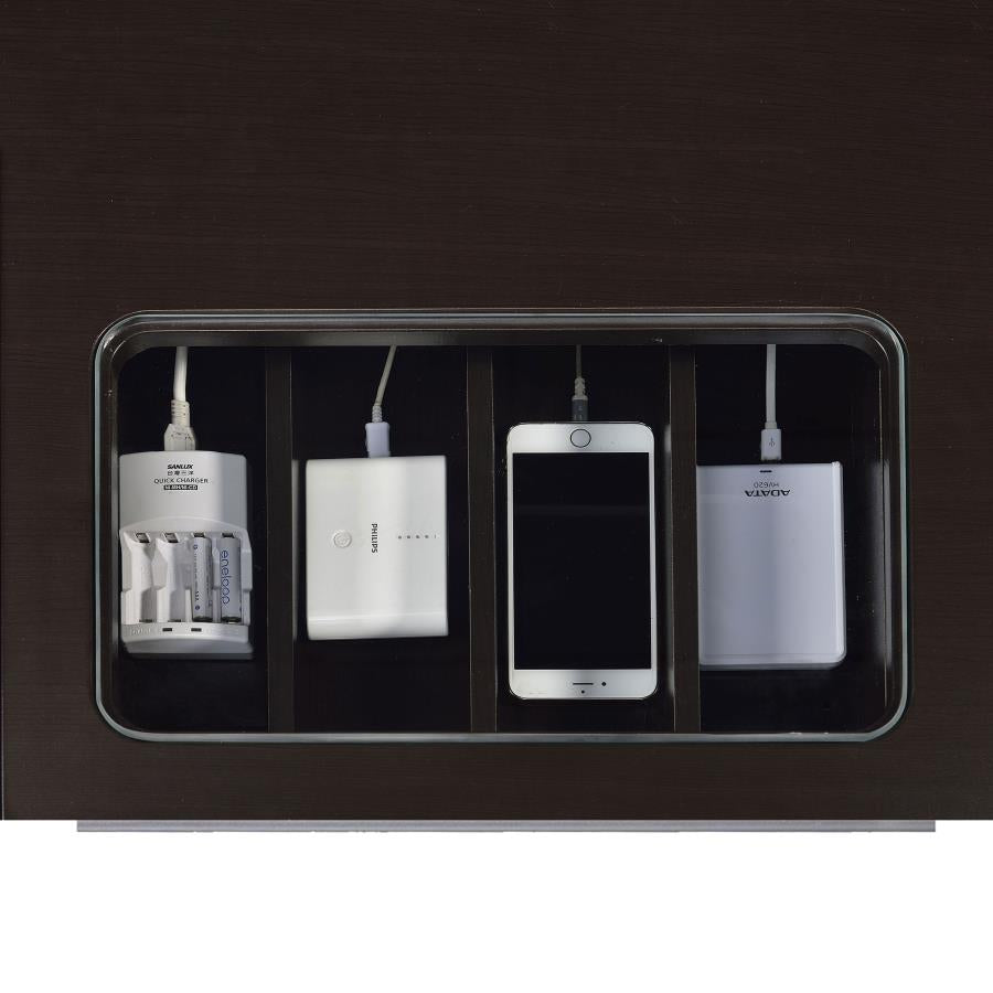 Halston Brown Computer Desk