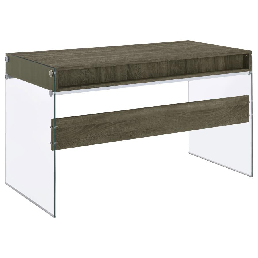 Dobrev Grey Writing Desk