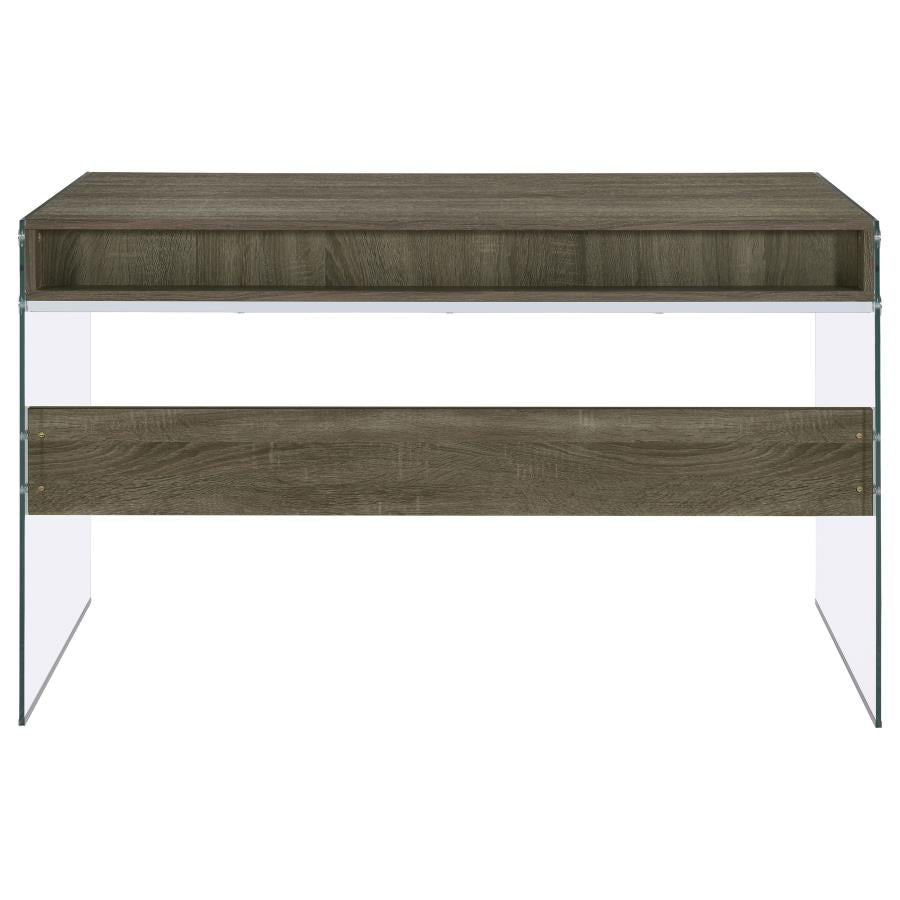 Dobrev Grey Writing Desk