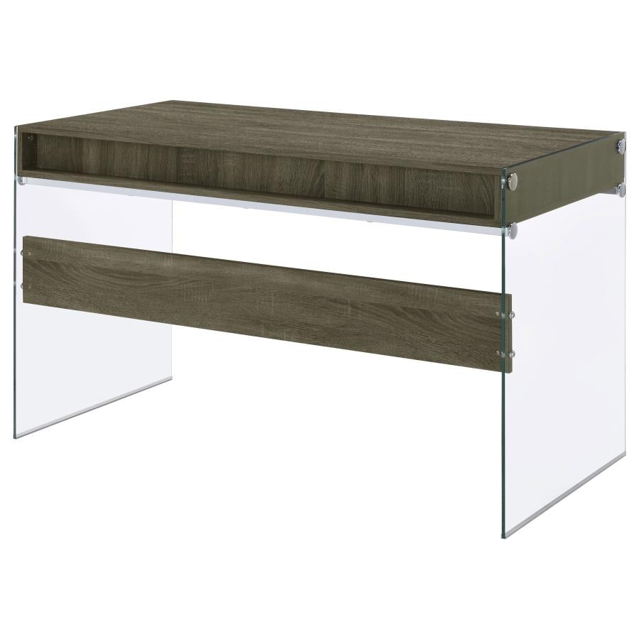 Dobrev Grey Writing Desk