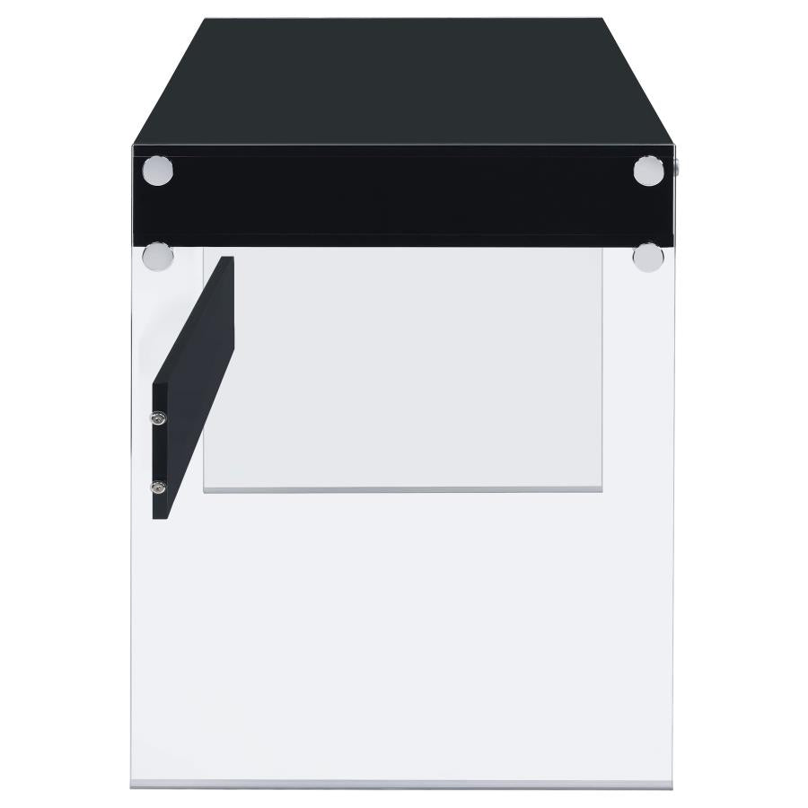 Dobrev Black Writing Desk