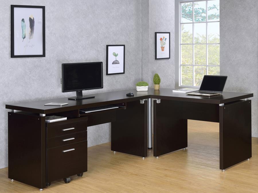 Skylar Brown 2 Pc Desk Set